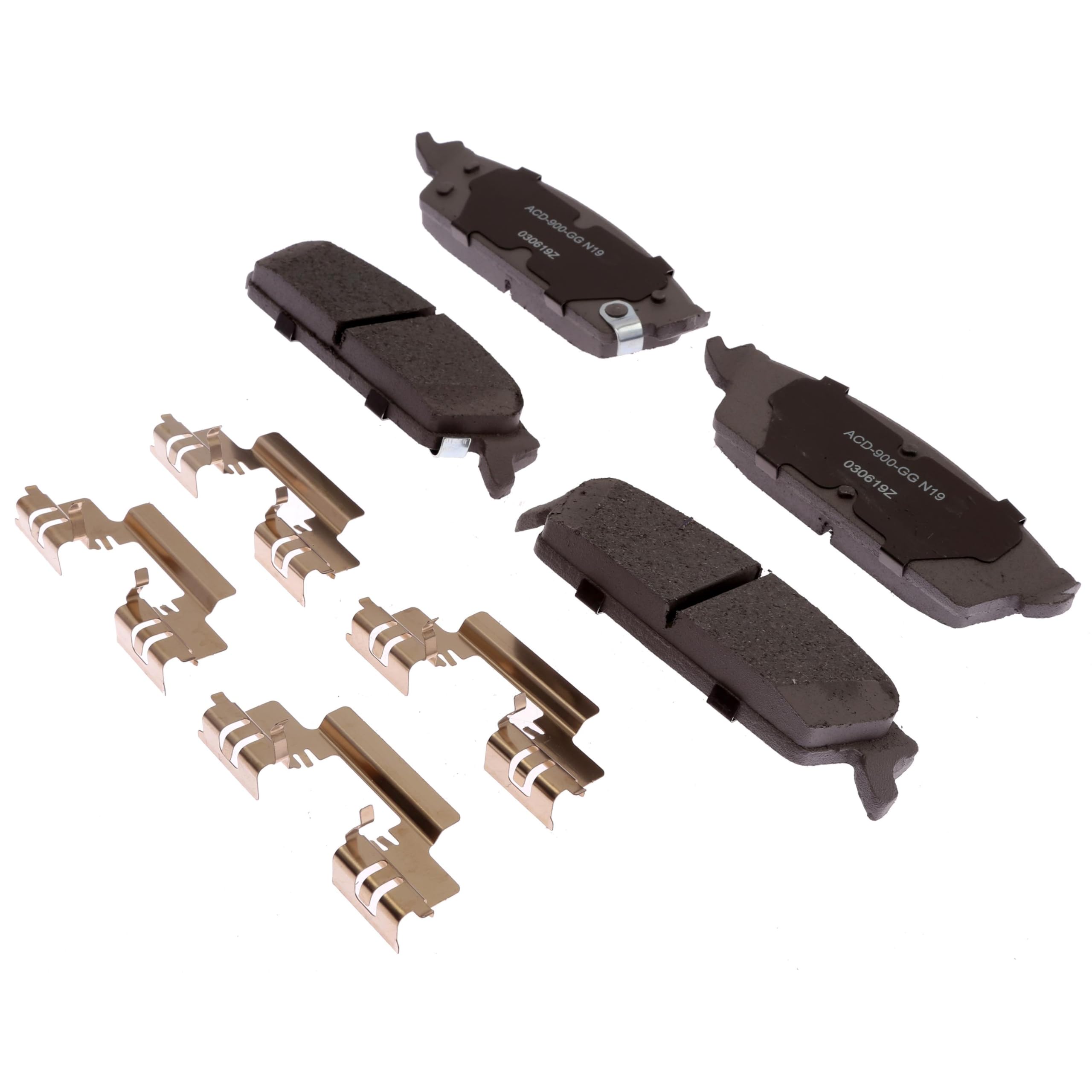 Amazon.com: ACDelco Silver Rear Brake Pad Set 14D1194CHF1 | GM